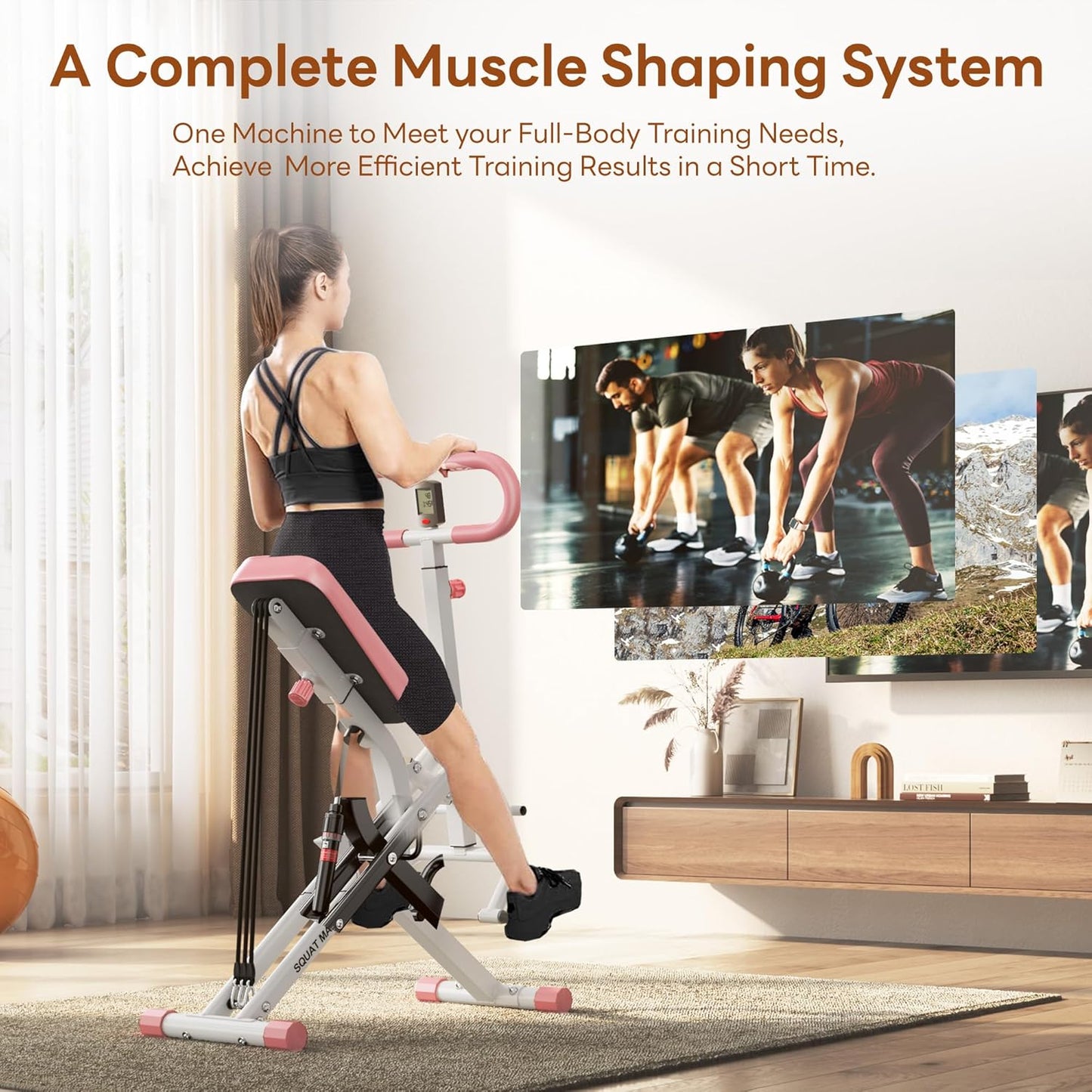Adjustable Squat Machine