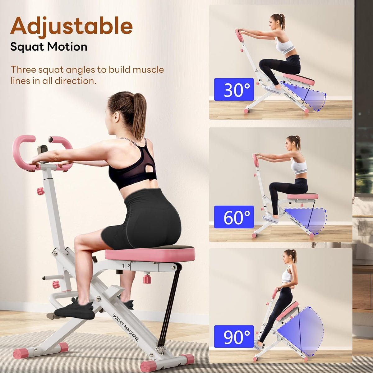 Adjustable Squat Machine